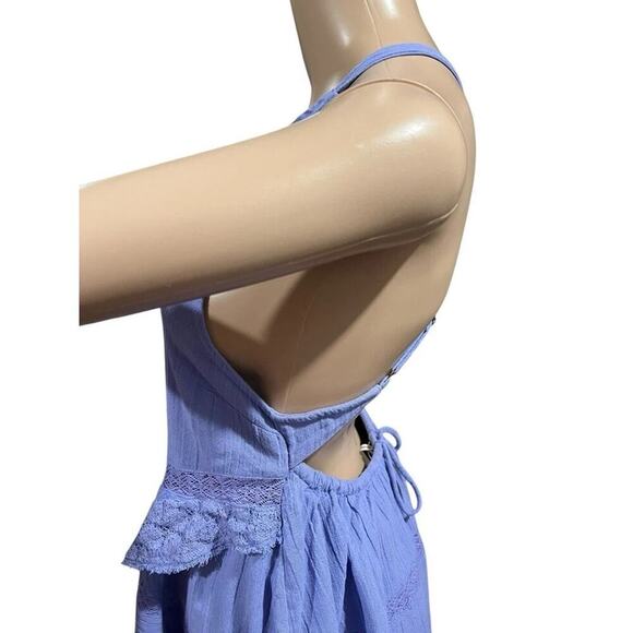 Free People Top Womens Lost In Lace Strappy Open Back Size XS NWOT - Picture 7 of 8